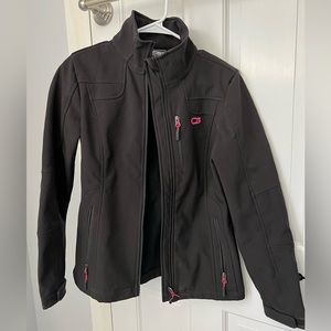 CB women’s full zip jacket, black size small